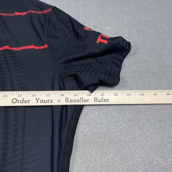 Nike Portland Thorns Jersey Womens Large Black Away Kit NWSL Soccer 23/24 Season - Picture 15 of 16